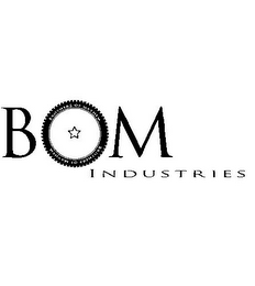BOM INDUSTRIES BROTHERS OF MAYHEM logo