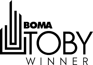 BOMA TOBY WINNER logo