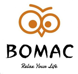 BOMAC RELAX YOUR LIFE logo