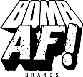 BOMB AF! BRANDS logo