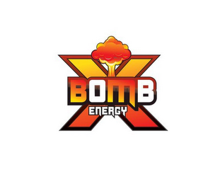 BOMB ENERGY X logo