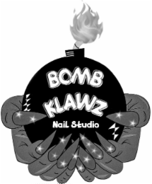 BOMB KLAWZ NAIL STUDIO logo