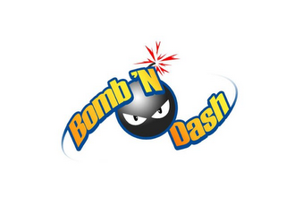 BOMB 'N DASH logo