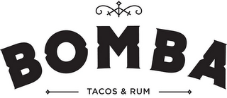 BOMBA TACOS & RUM logo