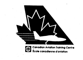 BOMBARDIER CANADIAN AVIATION TRAINING CENTRE ECOLE CANADIENNE D'AVIATION logo