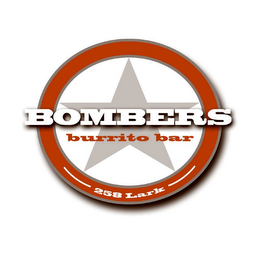 BOMBERS BURRITO BAR 258 LARK logo