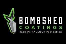 BOMBSHED COATINGS TODAY'S FALLOUT PROTECTION logo