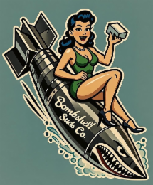 BOMBSHELL SUDS CO. logo