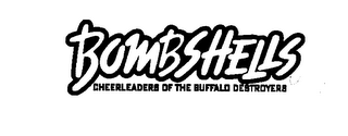 BOMBSHELLS CHEERLEADERS OF THE BUFFALO DESTROYERS logo