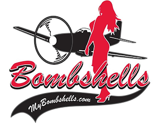 BOMBSHELLS MYBOMBSHELLS.COM logo