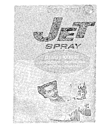 BON AMI JET SPRAY CLEANS & POLISHES WINDOWS MIRRORS CHROME ENAMEL logo