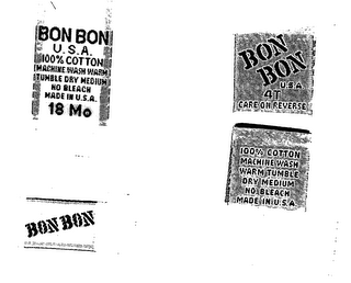 BON BON U.S.A. logo