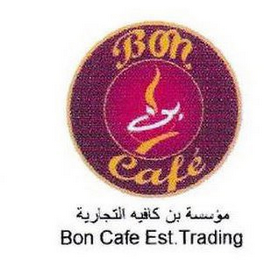 BON CAFÉ BON CAFÉ EST. TRADING logo