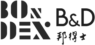 BON DDEX B&D logo
