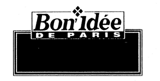 BON' IDEE DE PARIS logo