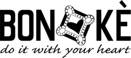 BON KÈ DO IT WITH YOUR HEART logo
