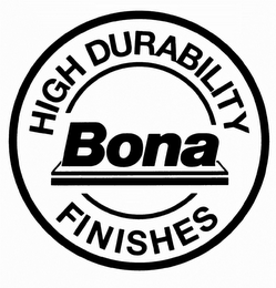 BONA HIGH DURABILITY FINISHES logo