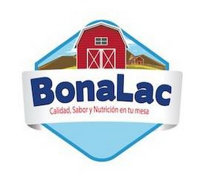 BONALAC CALIDAD, SABOR Y NUTRICÍON EN TU MESA logo