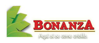 BONANZA AQUI SI SE COME CRIOLLO logo