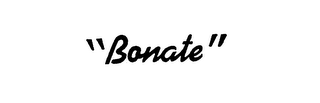 "BONATE" logo