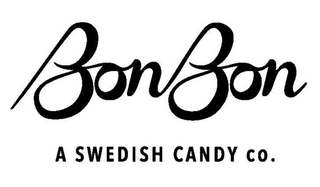 BONBON A SWEDISH CANDY CO. logo