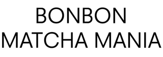 BONBON MATCHA MANIA logo