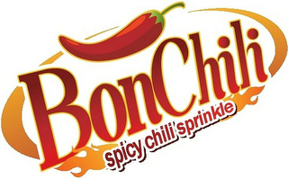 BONCHILI SPICY CHILI SPRINKLE logo