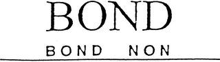 BOND BOND NON logo