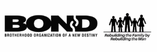 BOND BROTHERHOOD ORGANIZATION OF A NEW DESTINY REBUILDING THE FAMILY BY REBUILDING THE MAN logo
