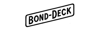 BOND-DECK logo