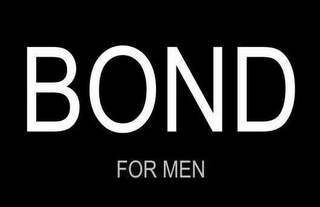 BOND FOR MEN logo