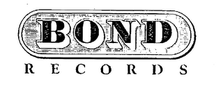 BOND RECORDS logo