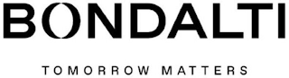 BONDALTI TOMORROW MATTERS logo