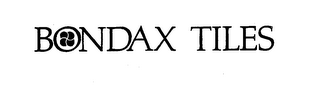 BONDAX TILES logo