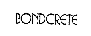 BONDCRETE logo