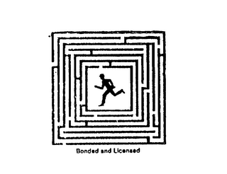 BONDED AND LICENSED logo