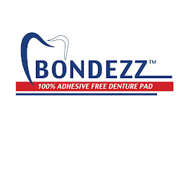 BONDEZZ 100% ADHESIVE FREE DENTURE PAD logo