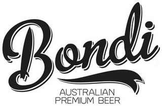 BONDI AUSTRALIAN PREMIUM BEER logo