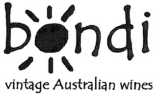 BONDI VINTAGE AUSTRALIAN WINES logo