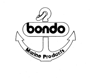 BONDO MARINE PRODUCTS logo