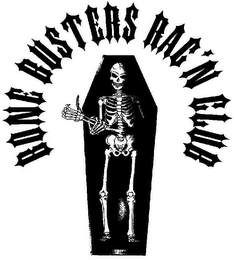 BONE BUSTERS RAC'N CLUB logo