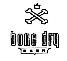 BONE DRY BEER logo