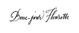 BONE-JOUR FLEURETTE logo