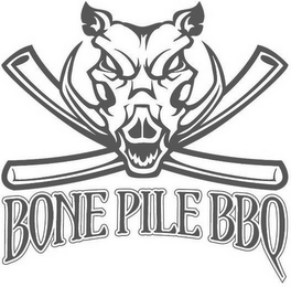 BONE PILE BBQ logo