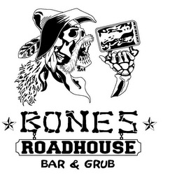BONES ROADHOUSE BAR & GRUB logo