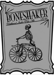 BONESHAKER UNFILTERED INDIA PALE ALE 7.1% ABV logo