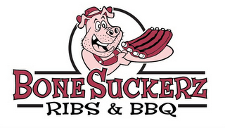 BONESUCKERZ RIBS & BBQ logo