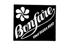 BONFARE FINE FOODS FAST logo