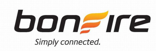 BONFIRE SIMPLY CONNECTED. logo