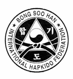 BONG SOO HAN INTERNATIONAL HAPKIDO FEDERATION logo